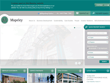 Tablet Screenshot of mapeley.com